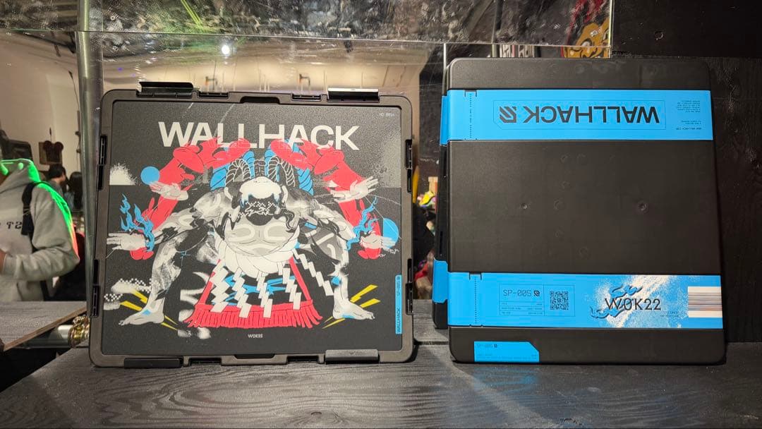 150枚限定 WALLHACK ガラスマウスパッド WOK22 コラボ - メルカリ