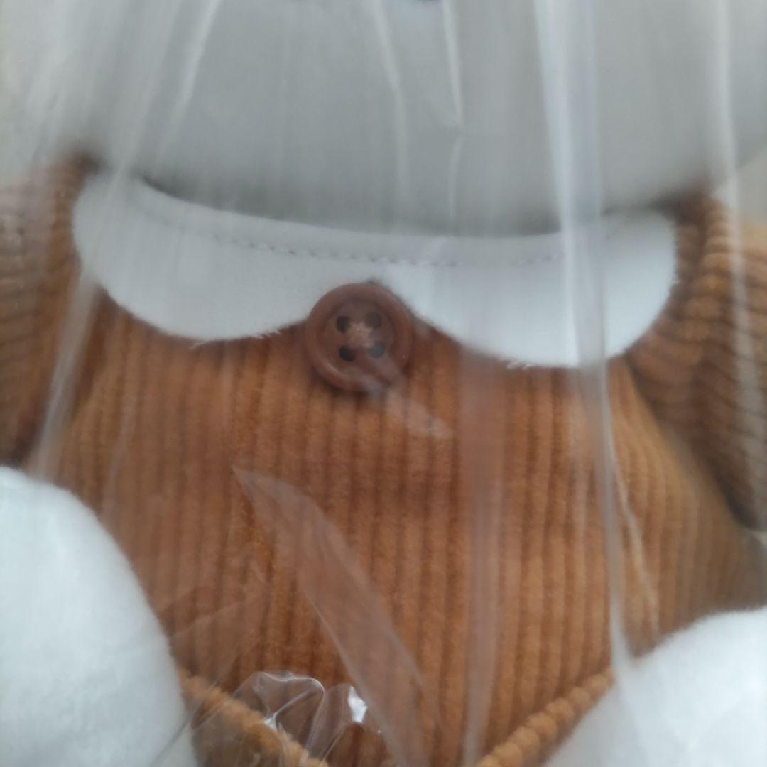 おでかけ　ミッフィー　フェイスバック　ぬいぐるみ　コーデュロイ