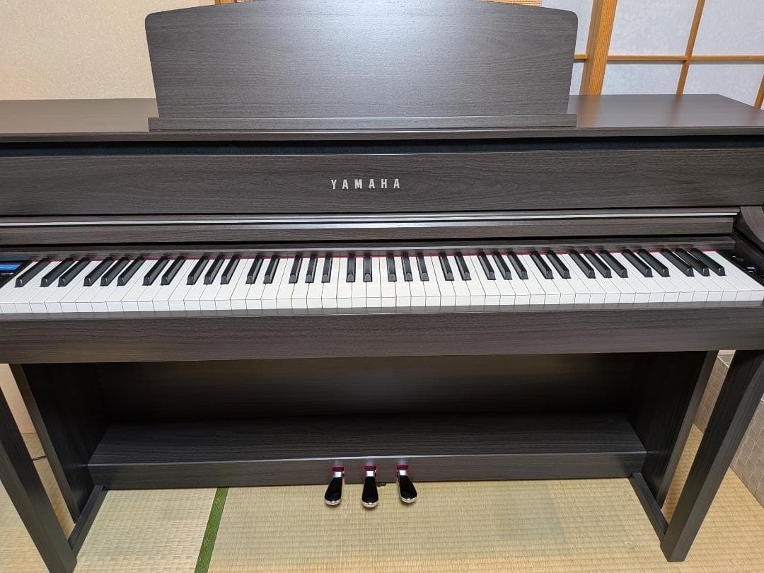 YAMAHA クラビノーバ CLP-675DW 上位モデル 送料込み 電子ピアノ CLP-675R ニューダークローズウッド調 [88鍵盤] 【お届け