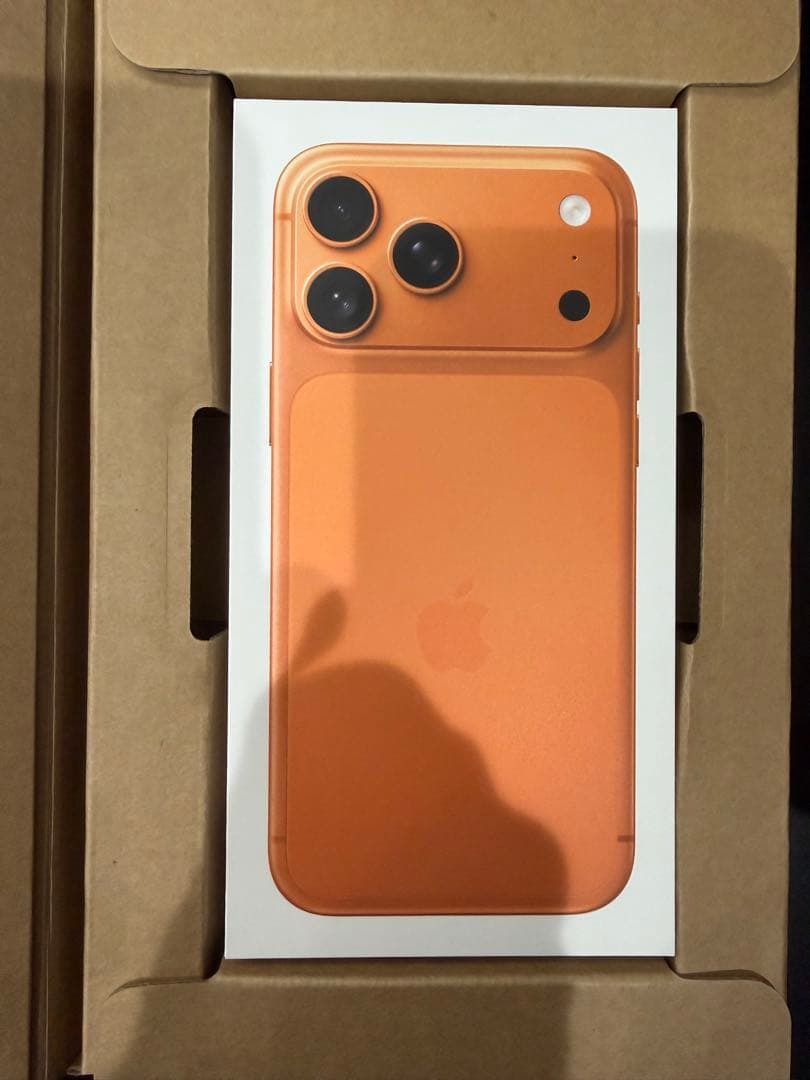 【新品未開封】iPhone17Pro1TB SIMフリー オレンジ ムスビー｜新品未使用 Iphone 17 pro 1TGB コスミックオレンジ