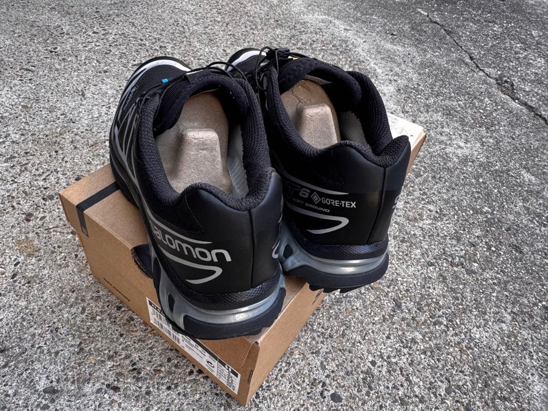 サロモン XT-6 GTX 26.5cm ブラック ゴアテックス
