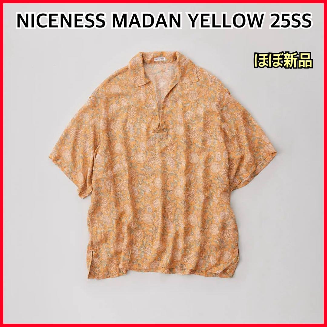 トップス NICENESS MADAN YELLOW 25SS NICENESS MADAN [YELLOW]