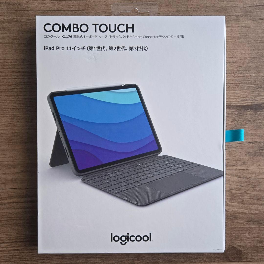 【まあまあ綺麗】COMBO TOUCH iPad Pro 11インチ Combo Touchキーボードケース（iPad Pro用） |ロジクール