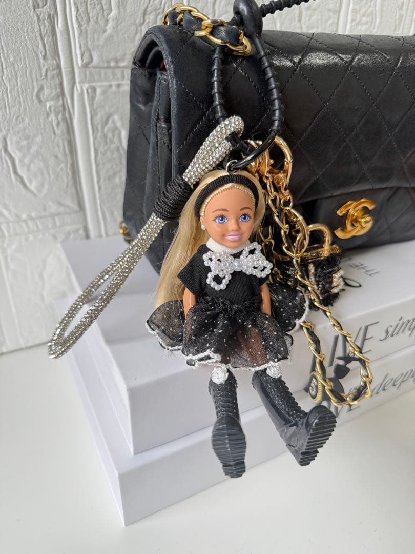 バービーチャーム ドールチャーム バービーキーホルダーBarbieバッグ