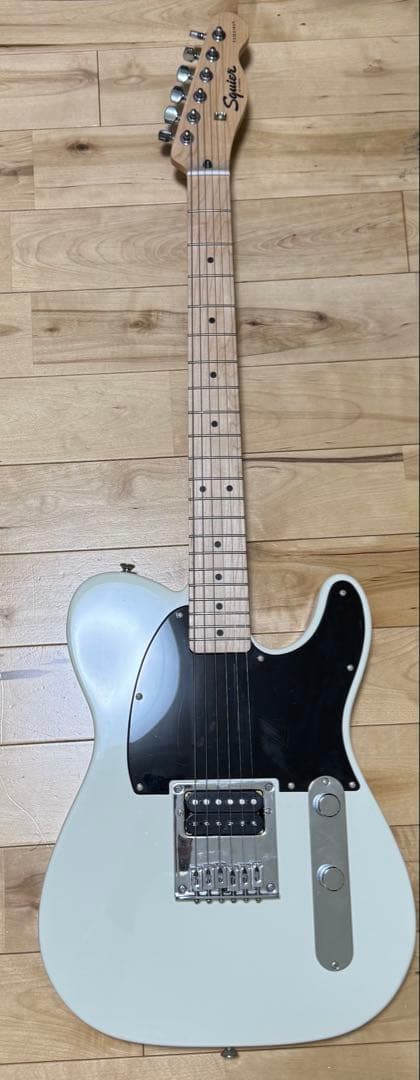 Squier エレキギター テレキャスター 白黒 Squier by Fender Classic Vibe '50s Telecaster Maple Fingerboard