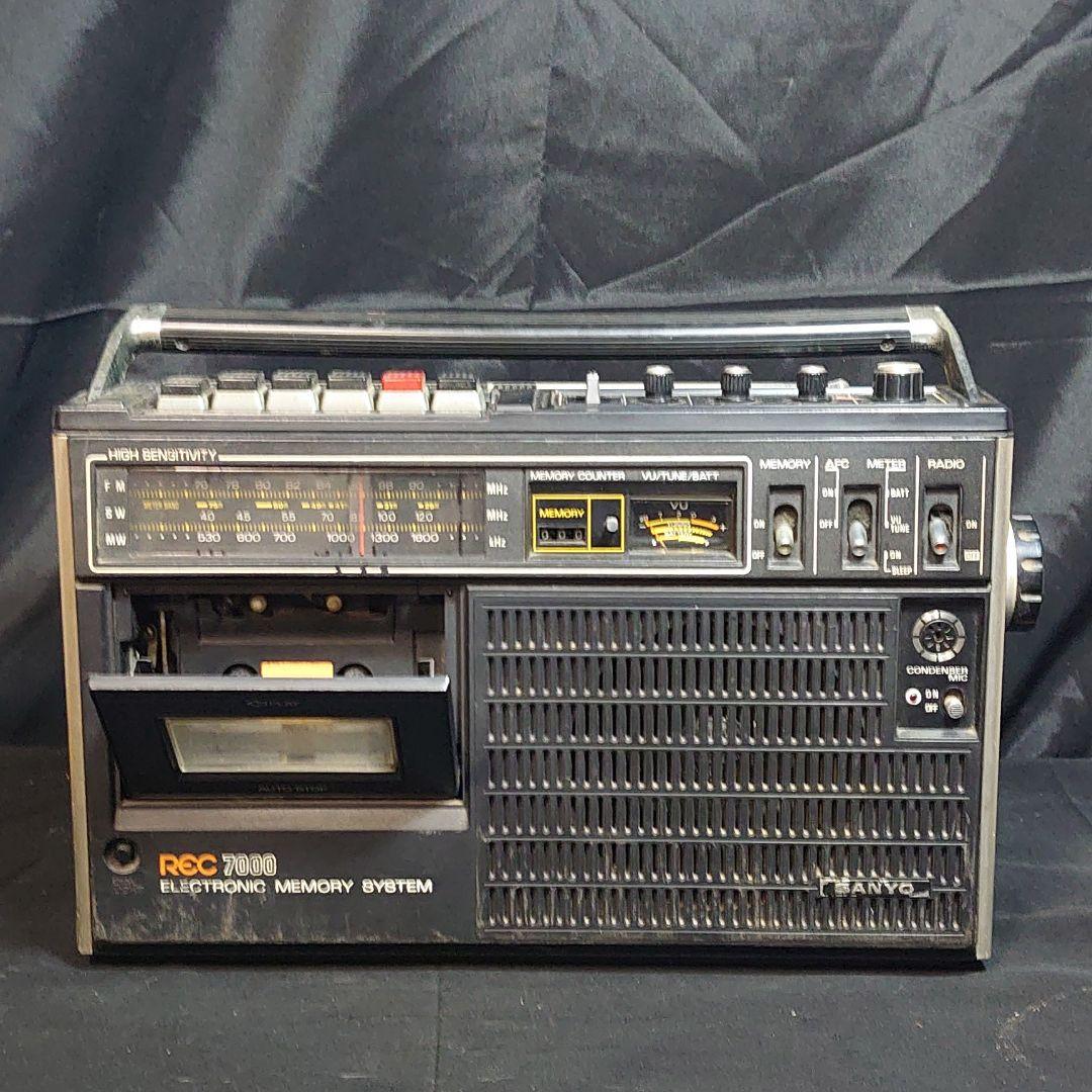 ラジカセ】SANYO MR-7000 ジャンク - メルカリ
