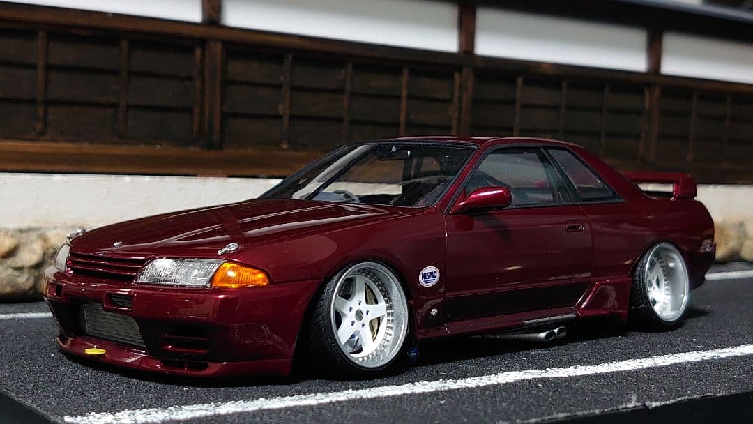 1/24 ハセガワ スカイライン グループAバージョン r32 完成品