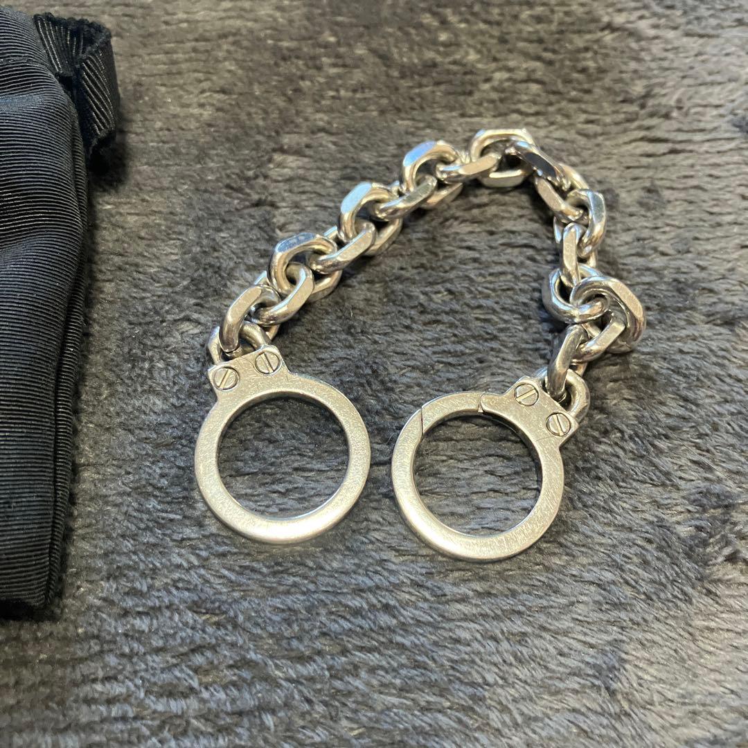 セリーヌ celine ハンドカフ 手錠 腕輪 ブレスレット バングル