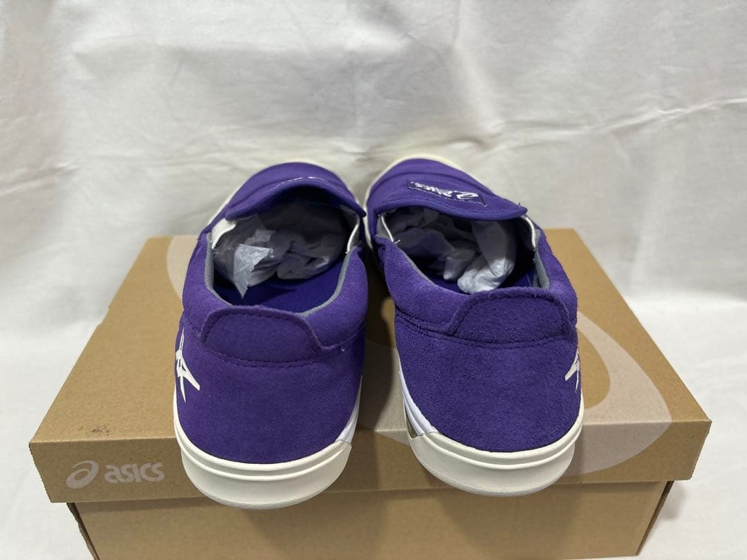 asics gel-flexkee slip-on purple 27.5 紫 - メルカリ