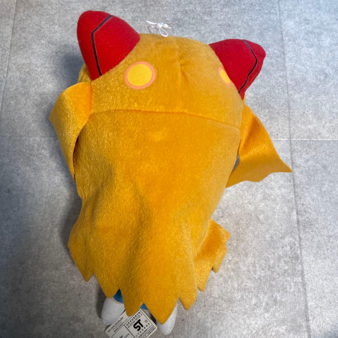 ぷちえゔぁスーパーDXぬいぐるみアスカ制服ver アニメグッズエヴァレトロ非売品