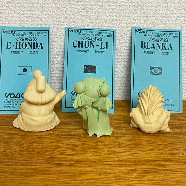 ガレージキット】ストリートファイター2 でふぉるめ まとめて5体 春麗