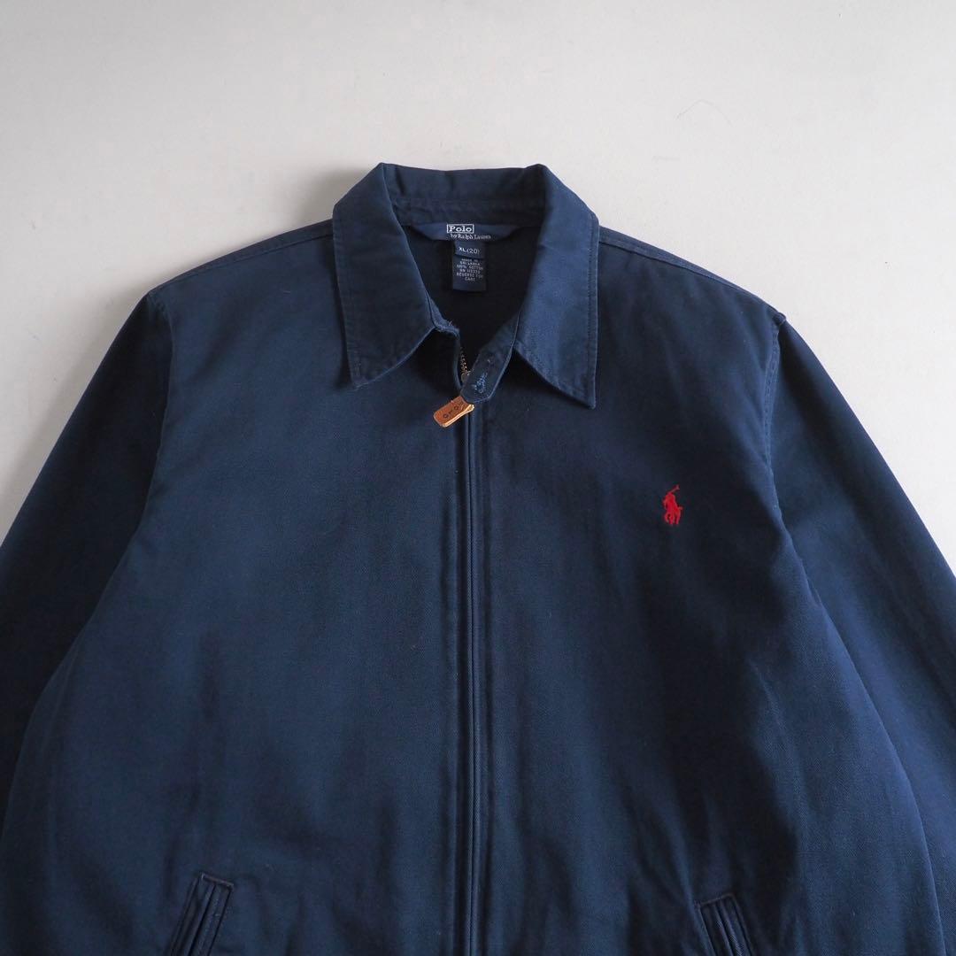 ラルフローレン ブルゾン スイングトップ ネイビ 赤ポニー 美品 - メルカリ