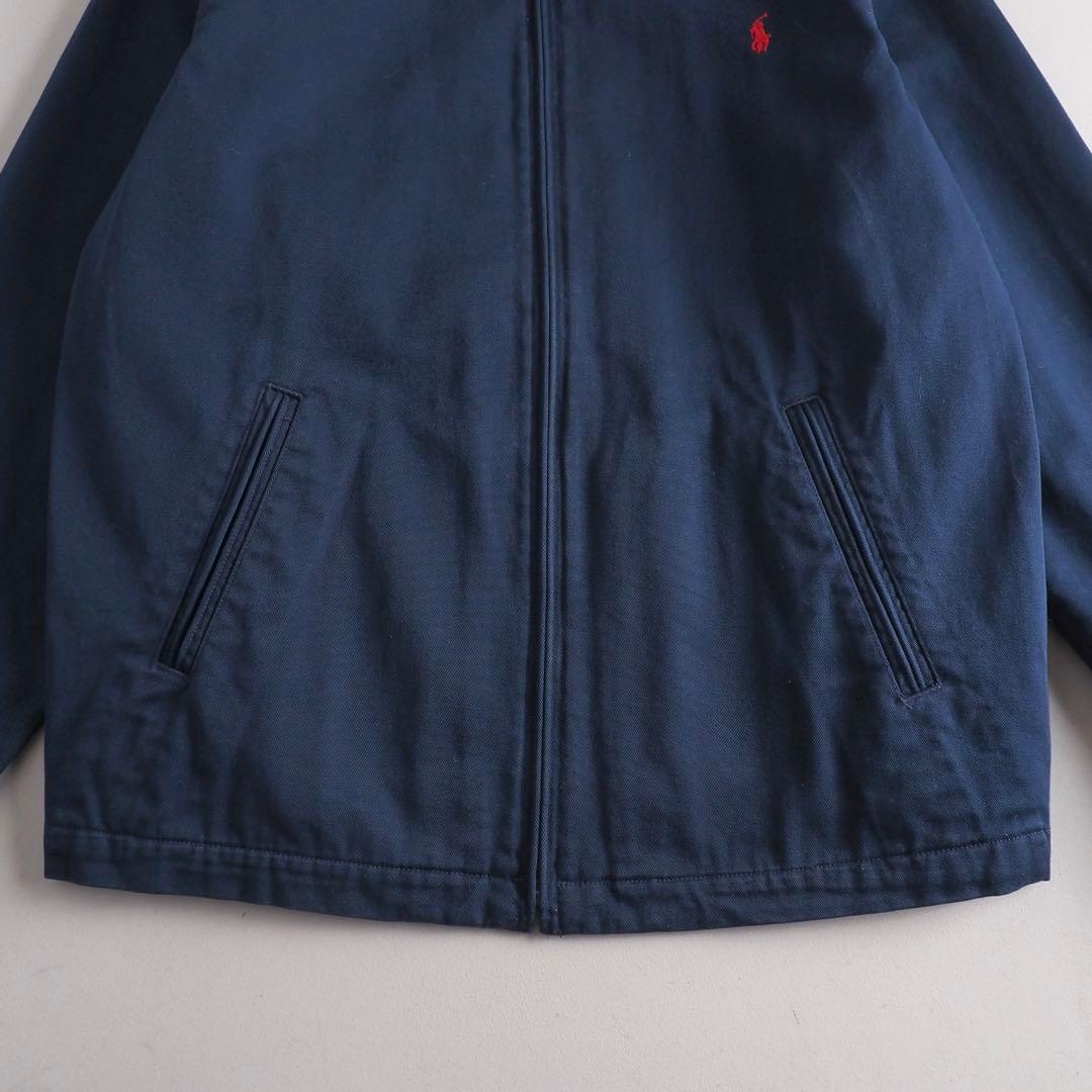 ラルフローレン ブルゾン スイングトップ ネイビ 赤ポニー 美品 - メルカリ