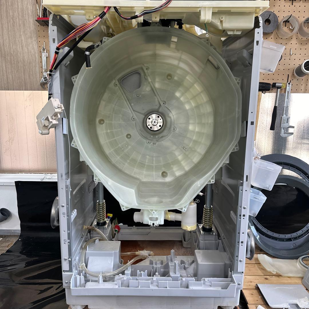 SHARP ES-W111-SR ドラム式洗濯機 ヒートポンプ式 分解洗浄 - メルカリ