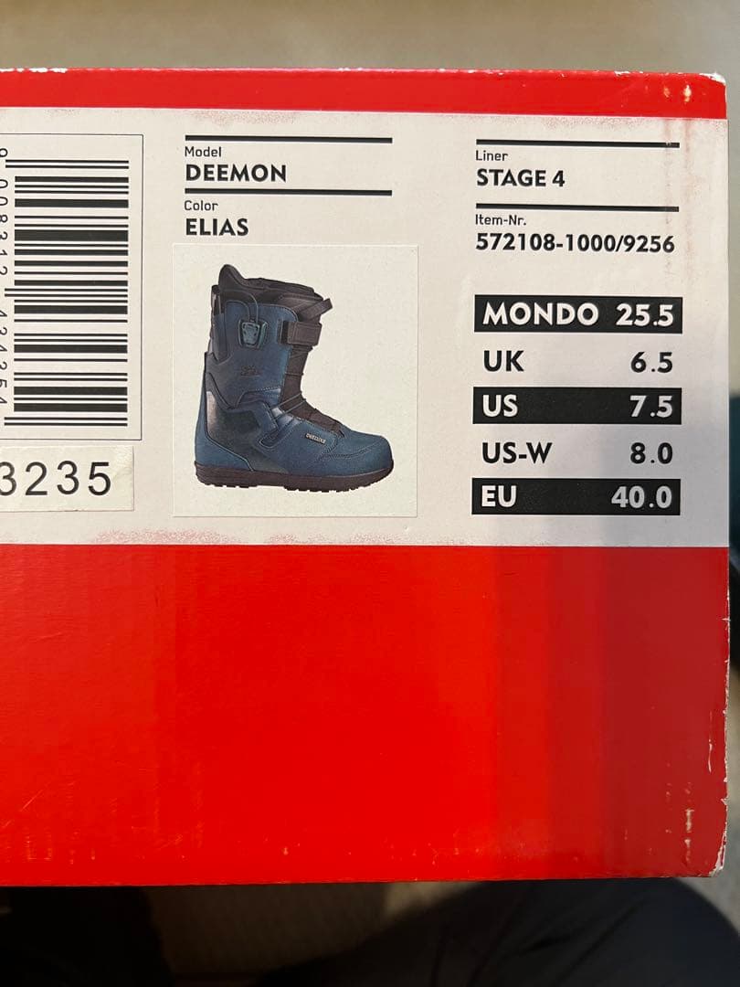 DEELUXE DEEMON スノーボードブーツ 25.5cm