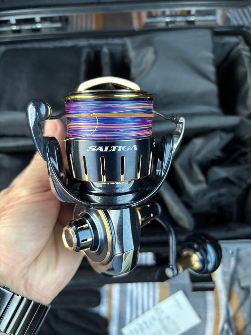 超美品:DAIWA 23SALTIGA 5000-XH 。リールボックス付 DAIWA（ダイワ） 23ソルティガ 5000-H DAIWA 23SALTIGA : グッド