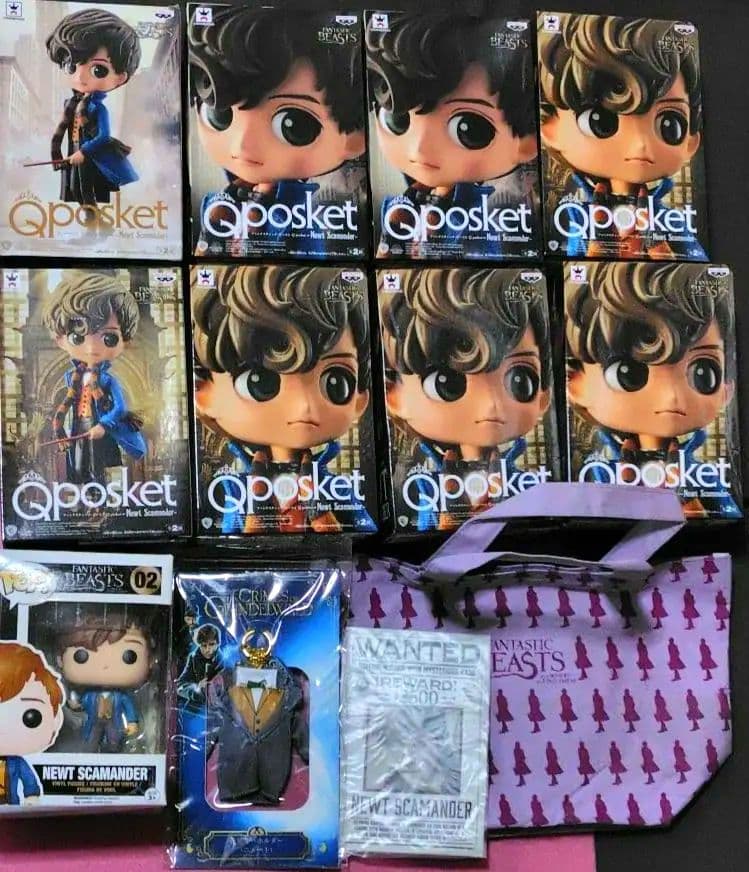 【12点セット】ファンタスティック・ビーストニュート・スキャマンダーフィギュア