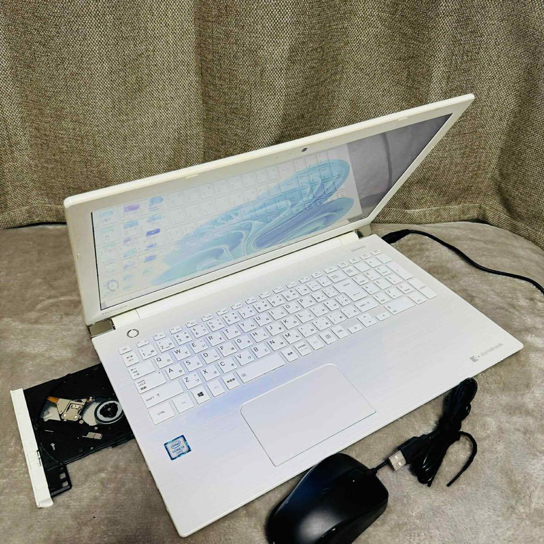 S266 TOSHIBAノートパソコン WEBカメラSSD高速Windows11 - メルカリ