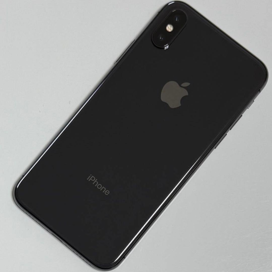 Apple SIMフリー iPhone X スペースグレイ 64GB