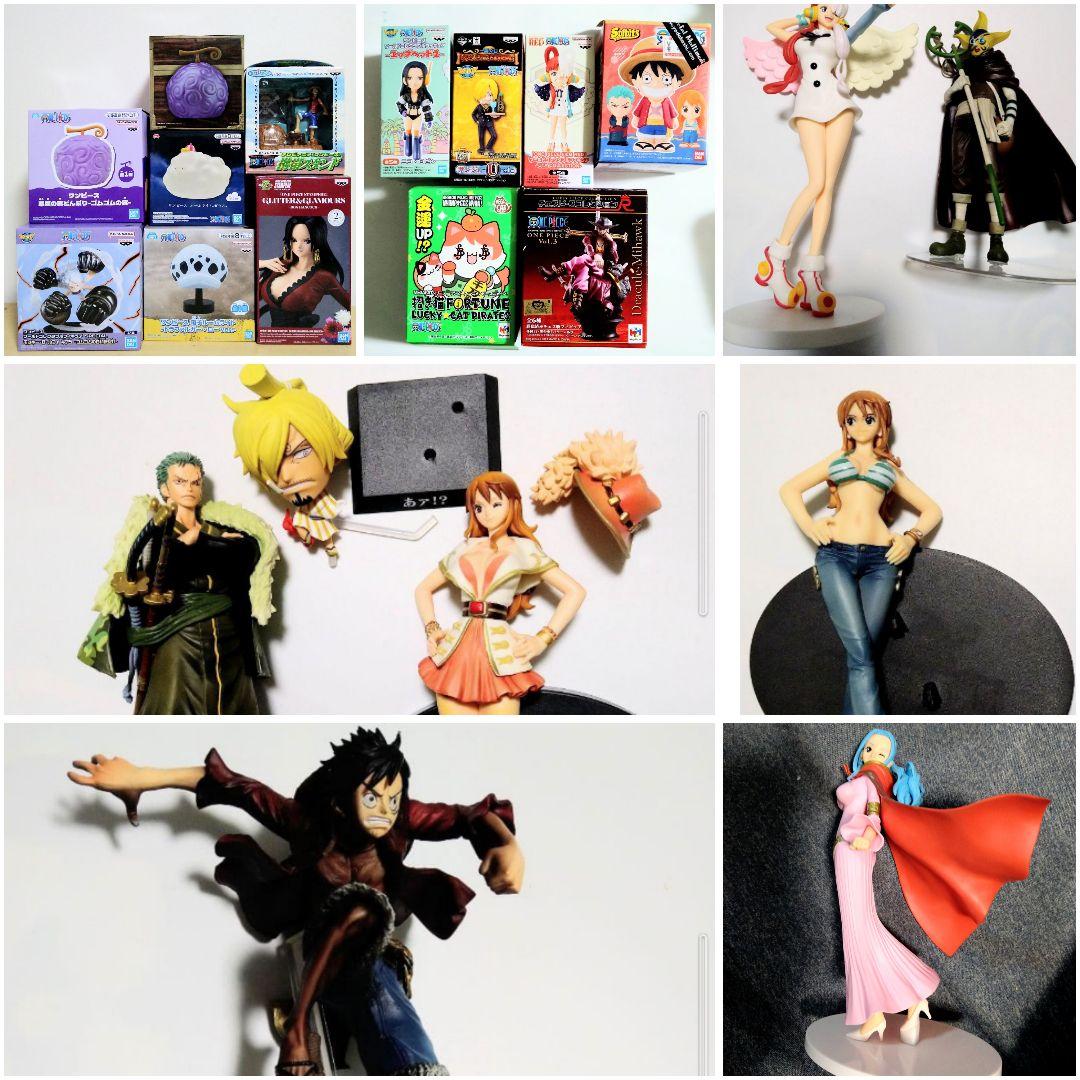 プライズフィギュアまとめ売り☆未開封☆ワンピース・フリーレン・喜多川海夢 他