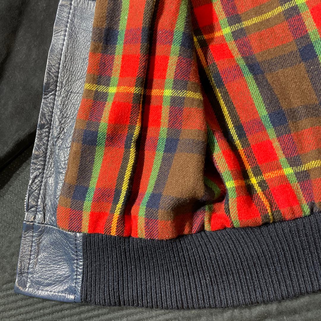 高級希少 McGREGOR sheep suede bomber jacket