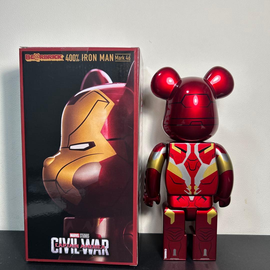 VERDETAM アイアンマン ベアブリック 400% Happyくじsp