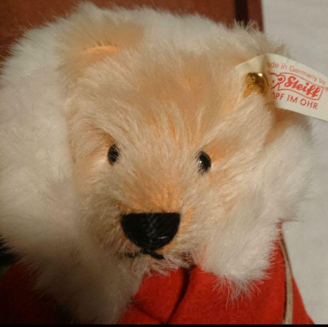 Steiff クリスマス衣装 クマのぬいぐるみ 2体セット　テディベア