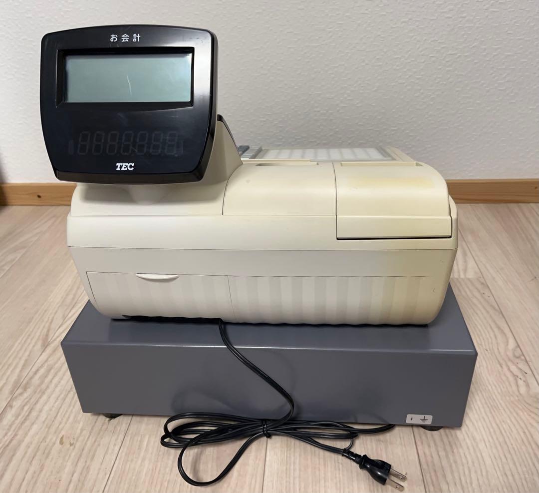 【動作OＫ】TEC 電子レジスター F S-1550 東芝テック -331-