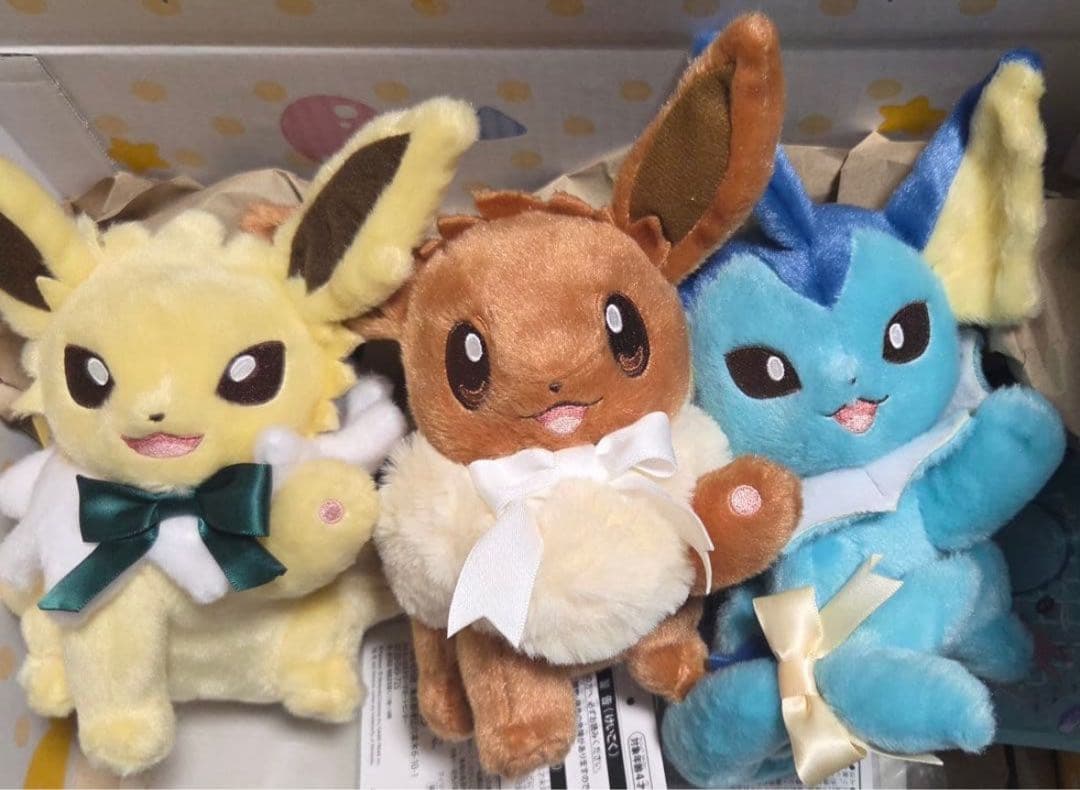Eevee Collection ぬいぐるみ ポケモン ウォールポケット コンプ
