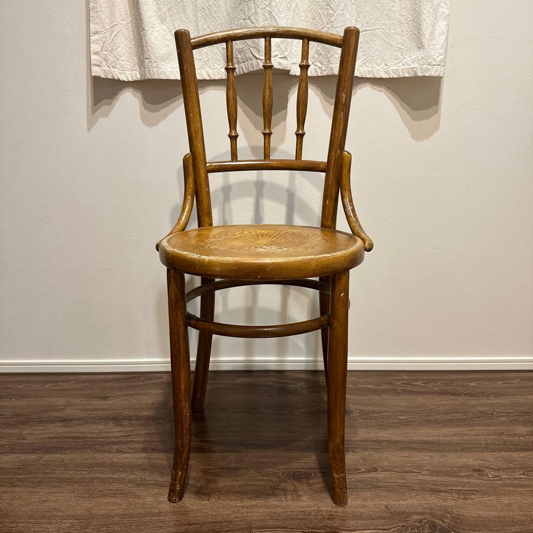 ベンドウッドチェア　アンティーク　希少 Bentwood Chair / ベントウッド チェア〈椅子・ダイニングチェア