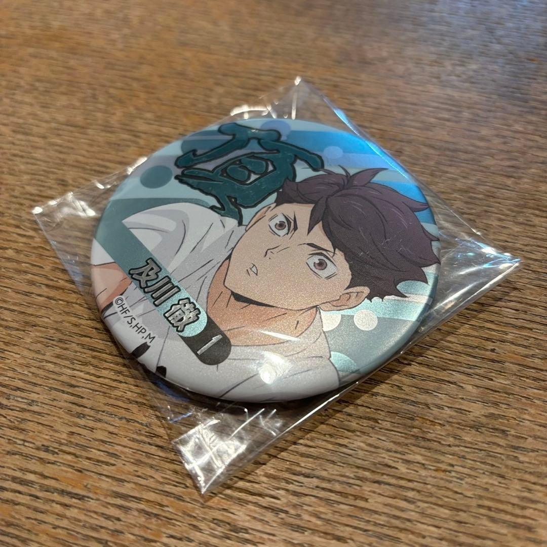 ハイキュー 及川徹 缶バッジ 合同練習会 - メルカリ