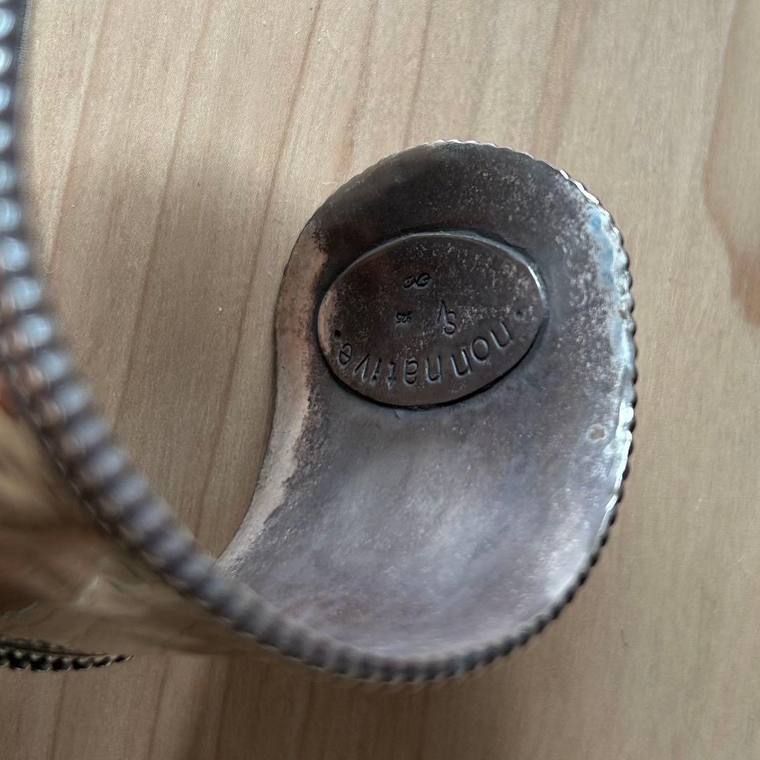 アクセサリー DWELLER BANGLE WIDE \"ROPE\"