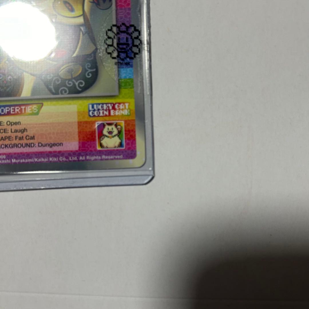 (てっど)村上隆 プロモ Lucky Cat Coin Bank ホロ加工