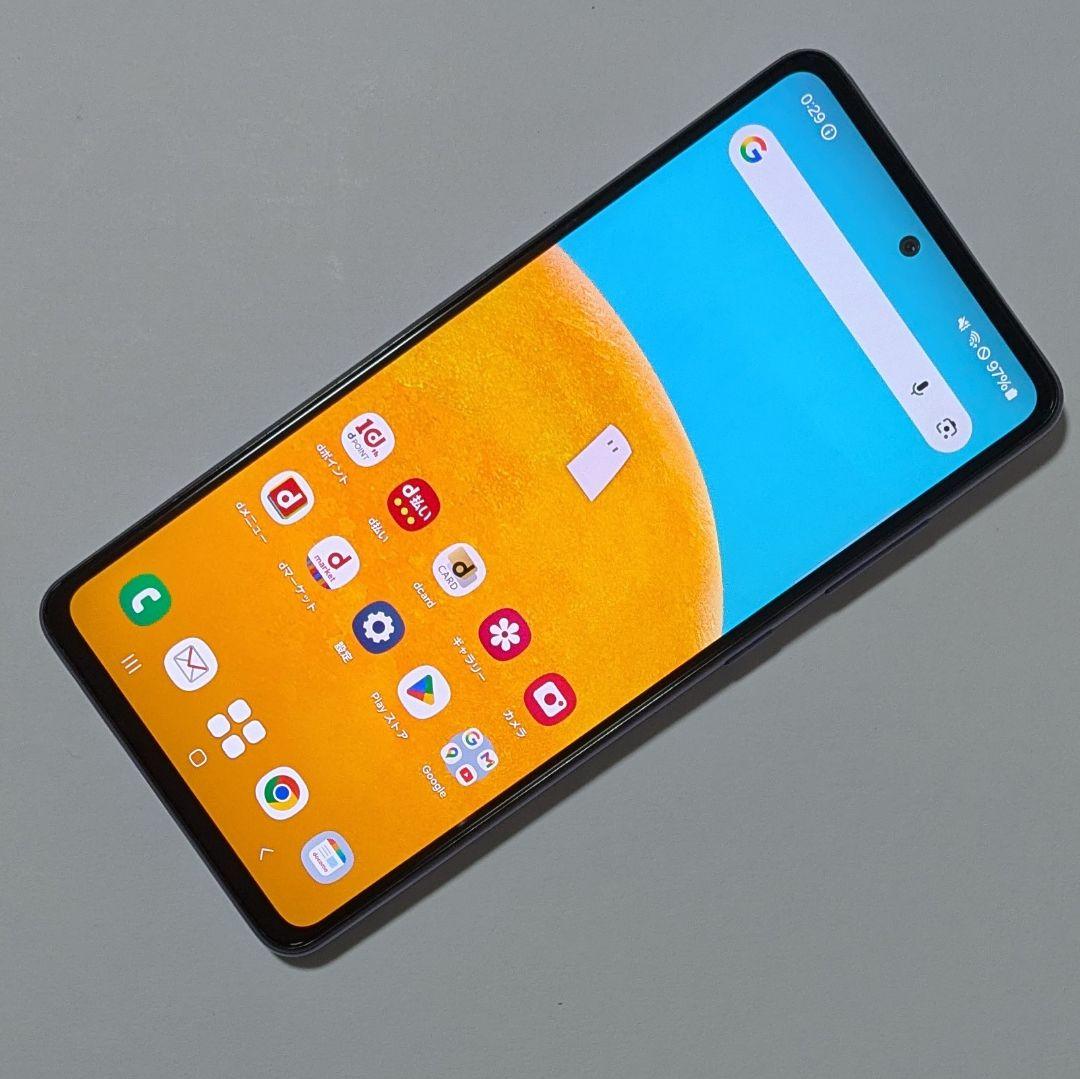 【液晶美品】Galaxy A52 5G SC-53B ドコモ SIMロック解除品 Galaxy A SC-53B A52 5G 128GB ドコモ SIMロック解除済み 中古 スマホ