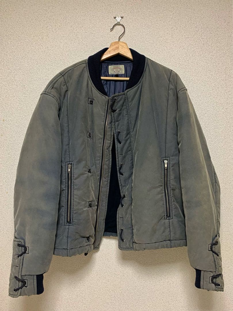 ARMANI JEANS 90s ロープ ボンバージャケット アーカイブ - メルカリ