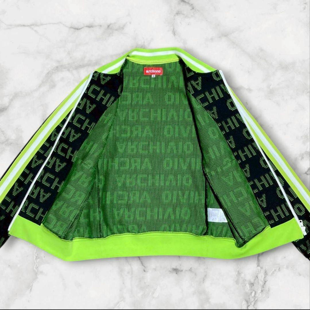 【極美品】archivio アルチビオ セットアップ 総柄 蛍光 上36 下38