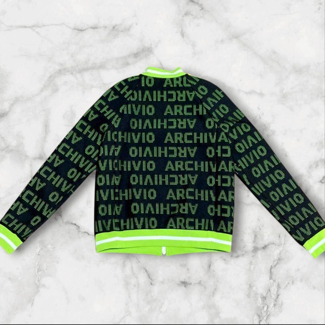 【極美品】archivio アルチビオ セットアップ 総柄 蛍光 上36 下38