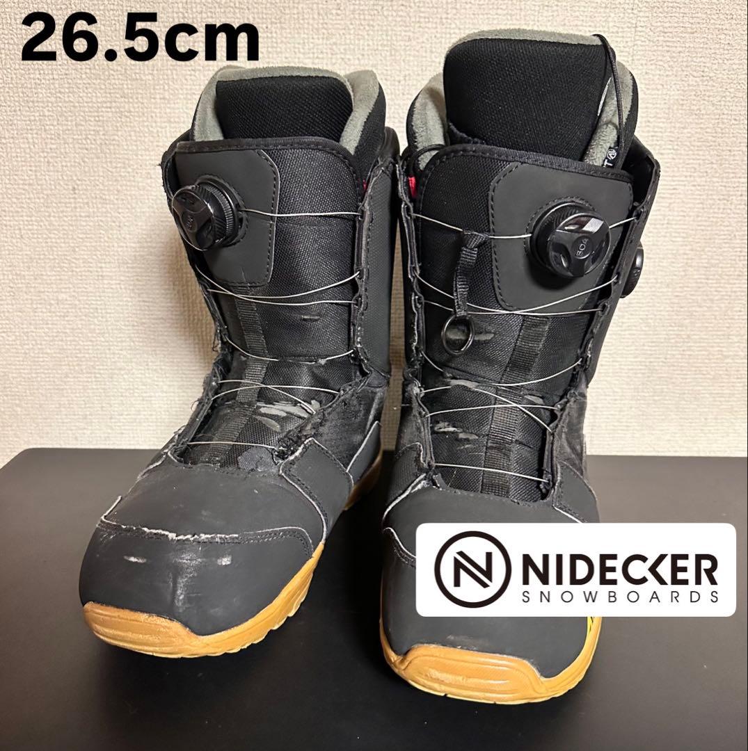 【NIDECKER】ナイデッカー ダブルボア スノーボード ブーツ 26.5cm