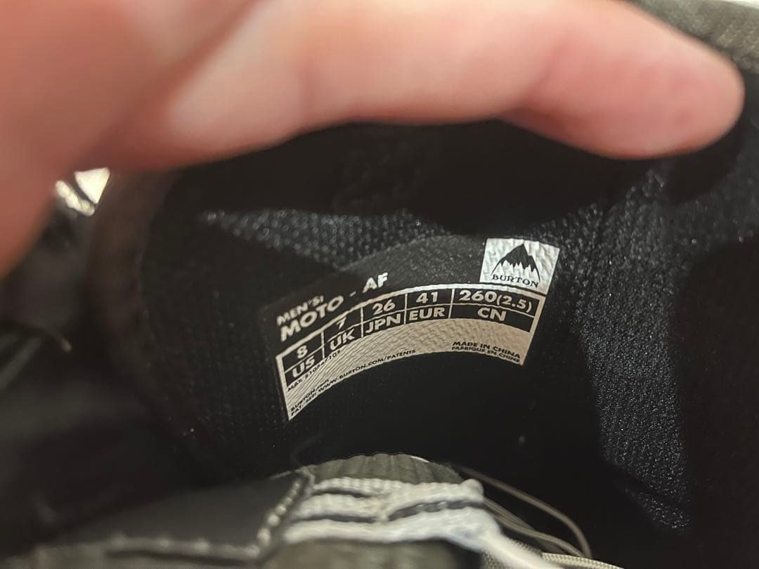 Burton Moto AF スノーボードブーツ 26.0cm
