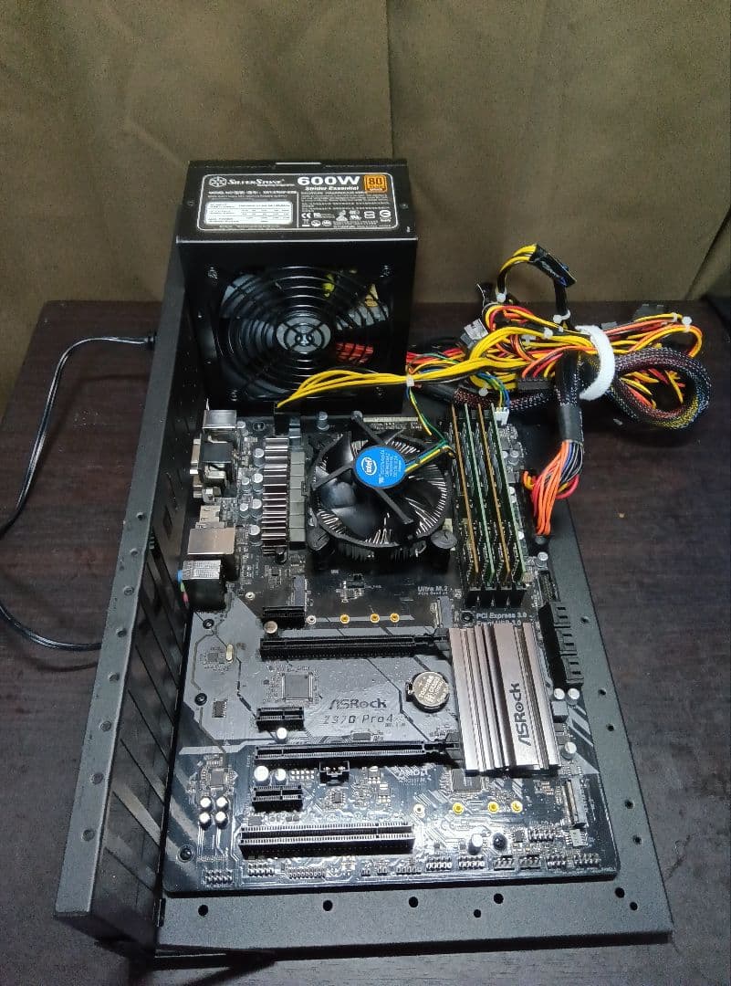 自作PC ASRockZ370PRO4&intelG5420 ASRock > Z370M Pro4