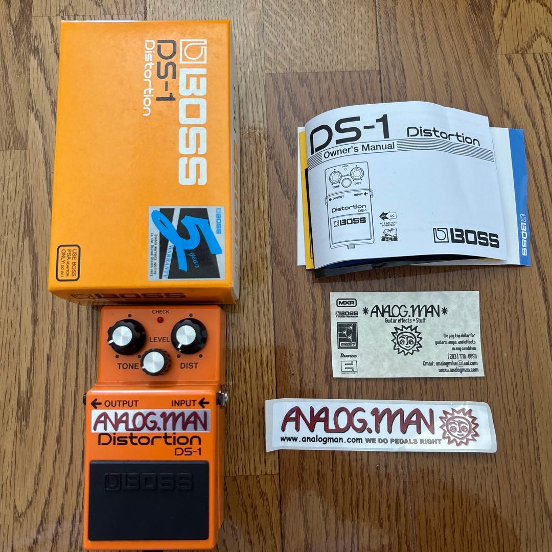 BOSS DS-1 ANALOG.MAN ディストーション　mod
