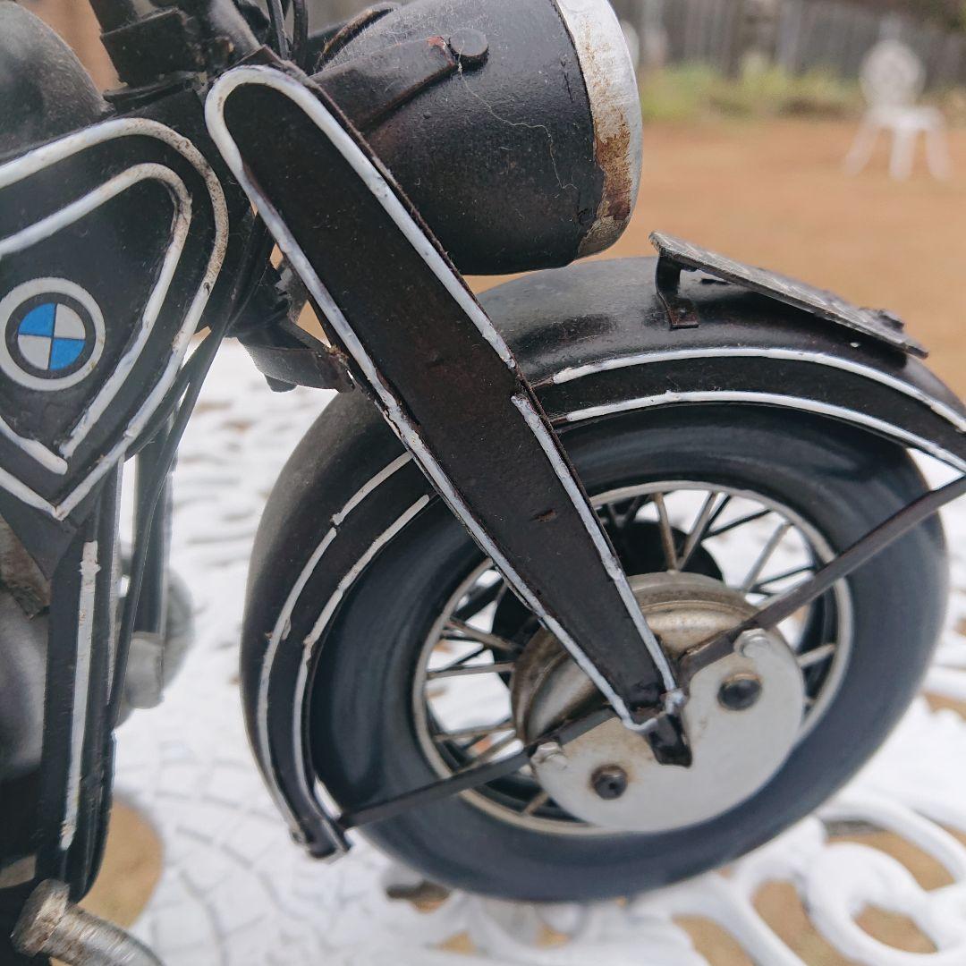 BMW ミニチュアオートバイ 金属製？長33幅10高16cm重750g