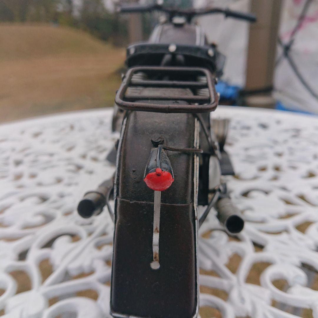 BMW ミニチュアオートバイ 金属製？長33幅10高16cm重750g