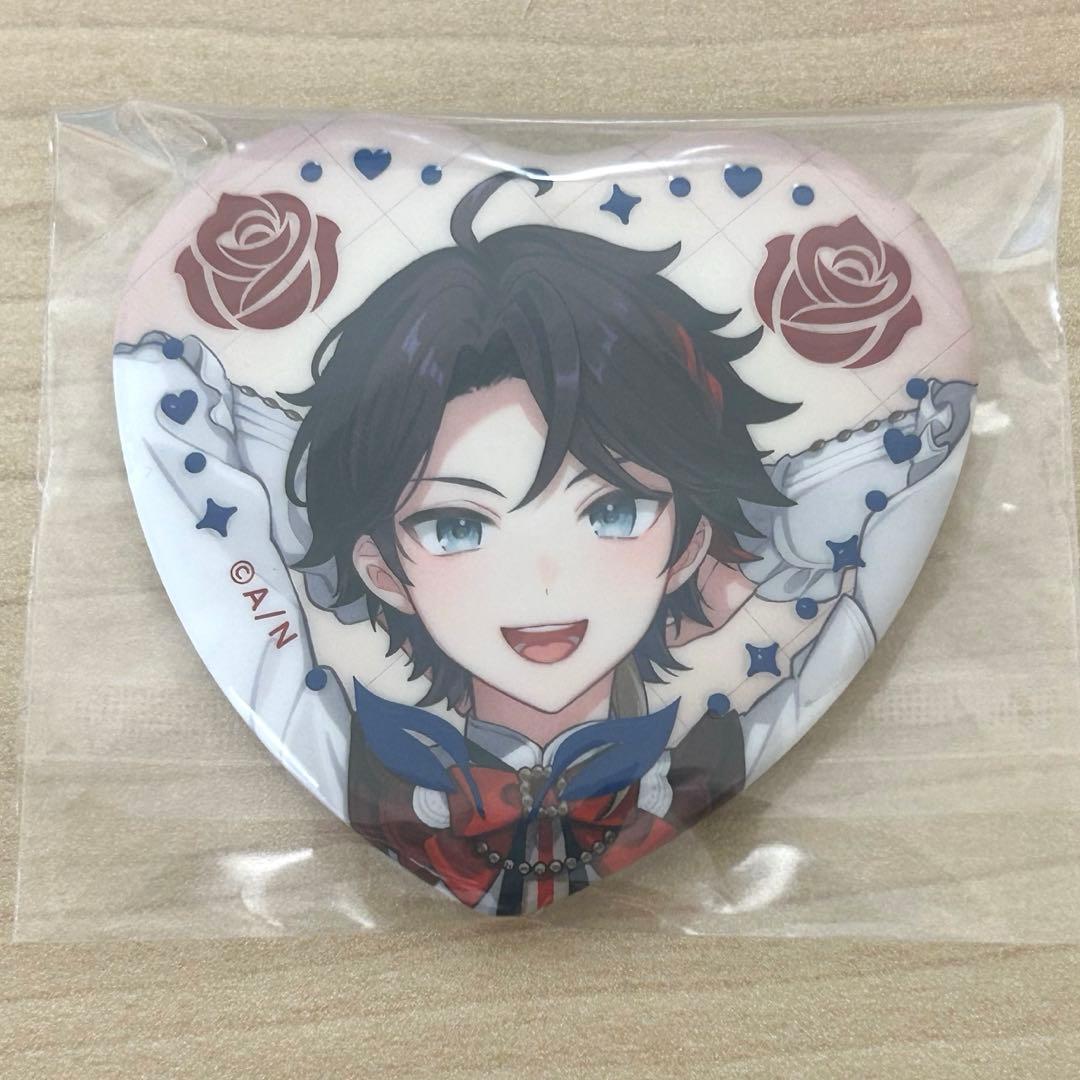 にじさんじ Rose Valentine 三枝明那 缶バッジ - メルカリ