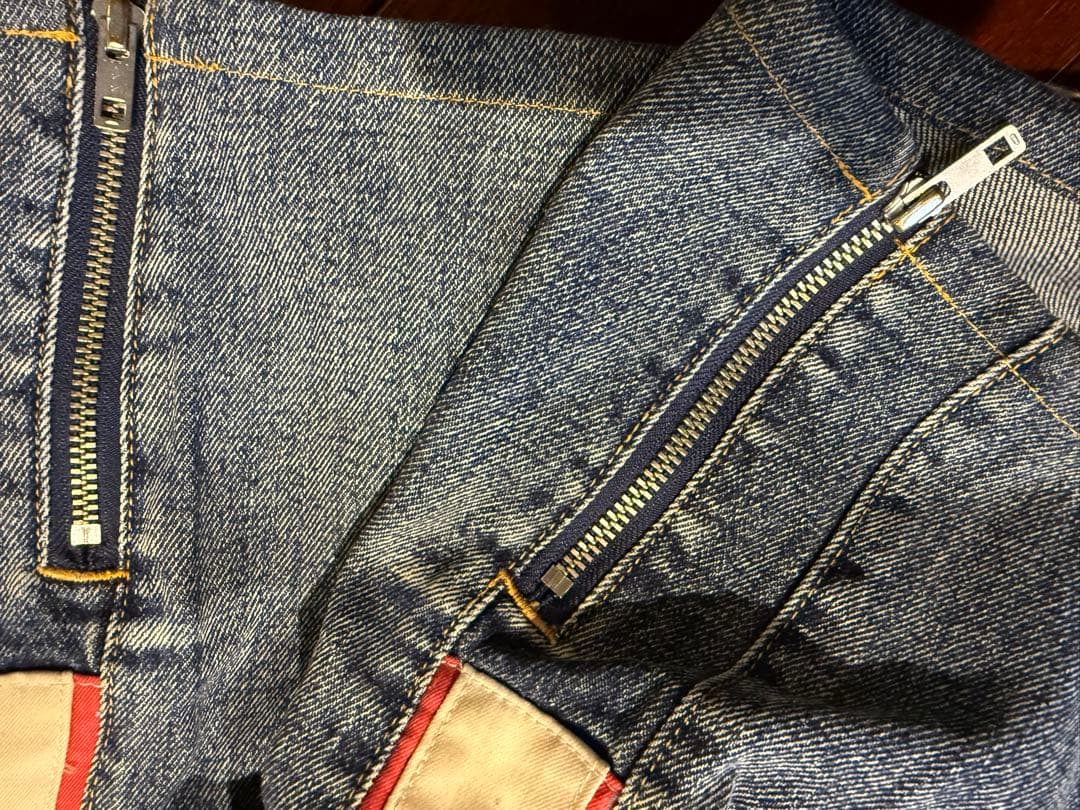 HONDA moussy コラボ ワイドレッグデニム - メルカリ