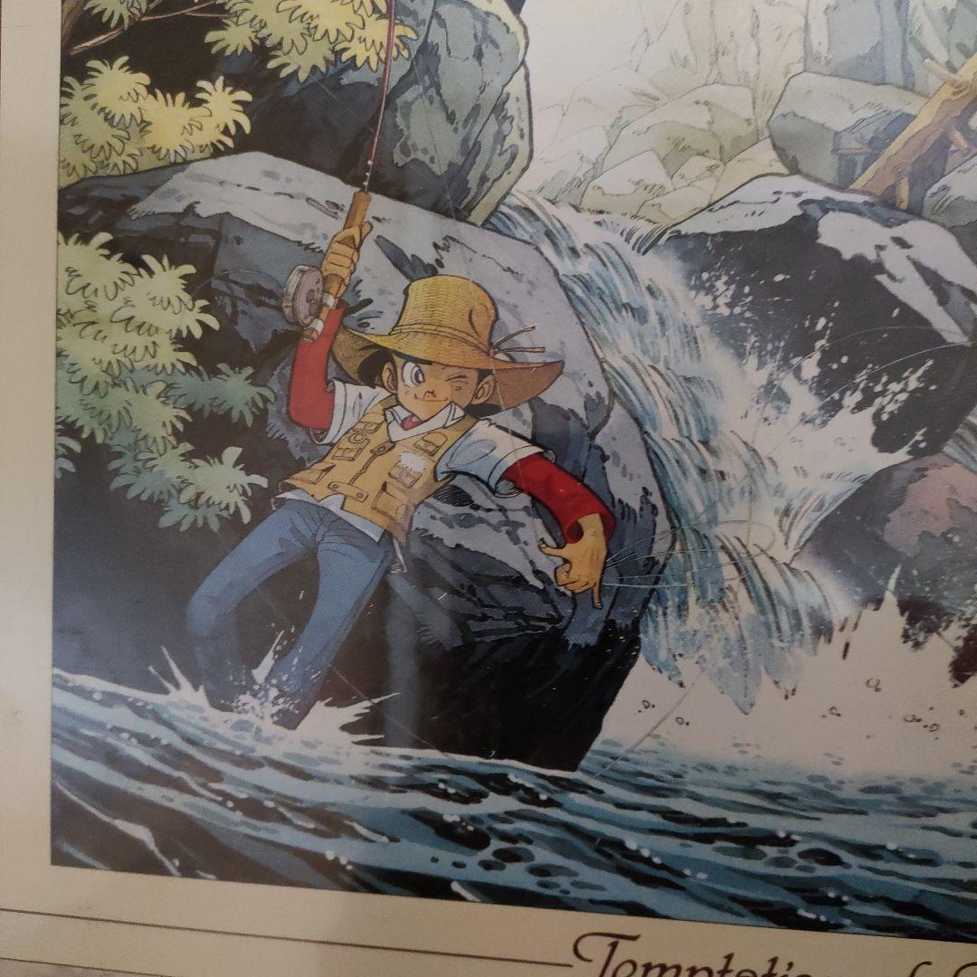 「新品未開封」釣りキチ三平ジグソーパズル1000ピース　ニンフの誘惑　※矢口高雄