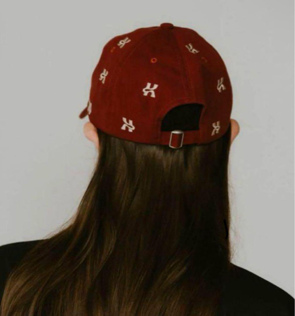 完売品】K logo cap/Kロゴキャップ (レッド)/Knuth Marf - メルカリ