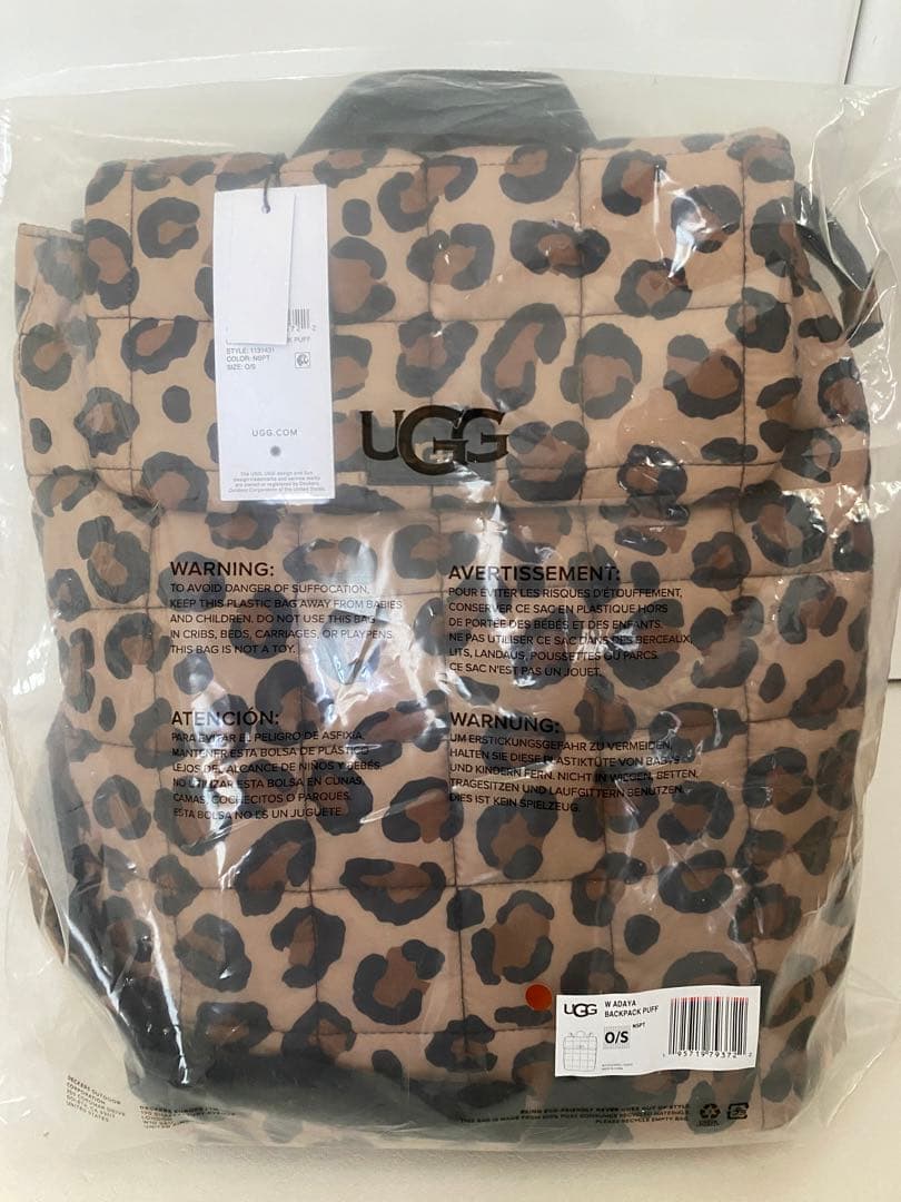 UGG ヒョウ柄 レオパード柄 バックパック - バッグ最 安値 価格