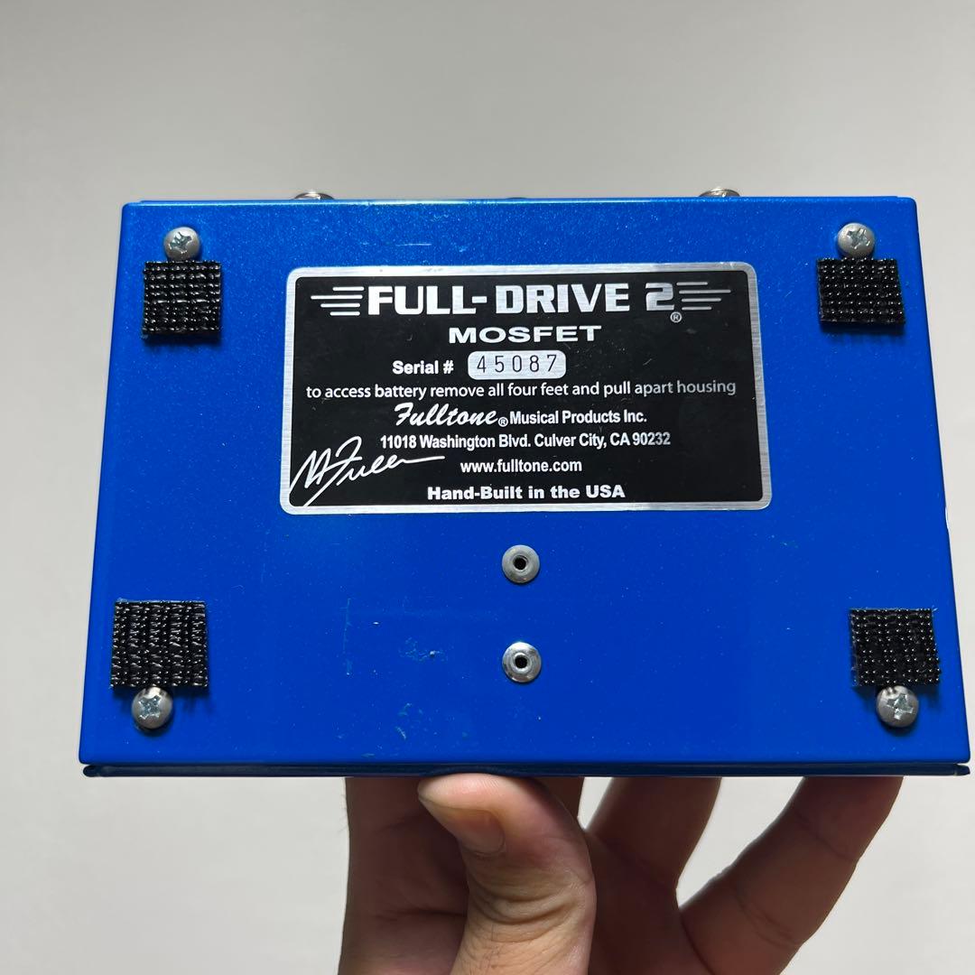 【美品】Fulltone FULL-DRIVE 2 MOSFET FD2