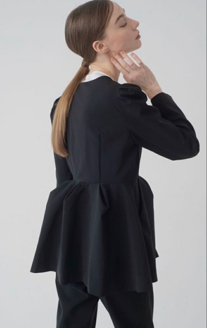 新品】maison de Dolce. フルールジャケット ブラックXS - メルカリ